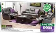 H&H Collection 3-Piece Madison Lounge Suite