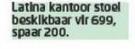 Latina Kantoor Stoel Besklkbaar