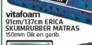 Vitafoam 91cm Erica Skuimrrubber Matras
