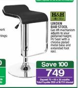 H&H Collection Linden Bar Stool