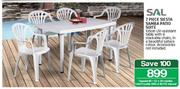 Sal 7-Piece Siesta Samba Patio Suite