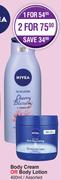Nivea Body Cream Or Body Lotion (Assorted)-400ml