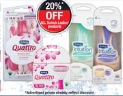 Schick Quattro For Women 4 Blade Cartridges 4 Pack-Per Pack