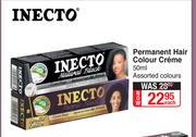 Inecto Permanent Hair Colour Creme-50ml Each