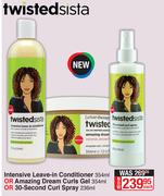 Twistedsista Intensive Leave-In Conditioner 354ml Or Amazing Dream Curls Gel 354ml-Each