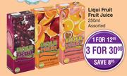 Liqui Fruit Fruit Juice Assorted-For 1 x 250ml