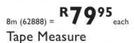 Measure 8m Tape-Each