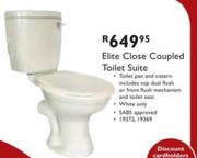 Elite Close Coupled Toilet Suite