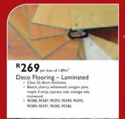 Deco Flooring-Laminated-Per Box Of 1.89m Square