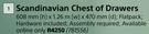 Scabdinavian Chest Of Drawers
