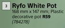 Ryfo White Pot