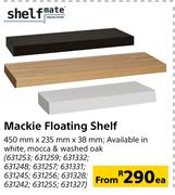 Shelfmate Mackie Floating Shelf-Each