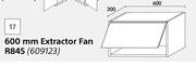 Home & Kitchen 600mm Extractor Fan (Wall Units)
