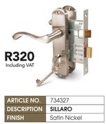 Dortello Lockset (SILLARO) 734327