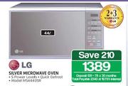 LG 44L Silver Microwave Oven MS4440SR
