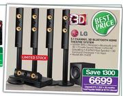 LG 5.1 Channel 3D Bluetooth Home Theatre System BH-7540T