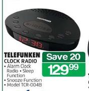 Telefunken Clock Radio TCR-004B