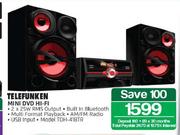 Telefunken Mini DVD Hi-Fi TDH-41BTR