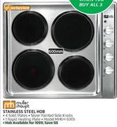 Muller & Haupt 600mm Stainless Steel Hob MHEH-500S