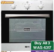Muller & Haupt 595mm Stainless Steel Eye Level/Undercounter Oven MHEO-500S