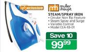 Muller & Haupt Steam/Spray Iron CEA-10-01