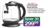 Sunbeam 1.7Ltr Glas Ketel SGK300