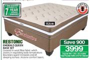 Restonic 152cm Emerald Queen Base Set 
