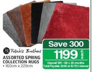 Fetakis Brothers Assorted Spring Collection Rugs-160cmx220cm-Each