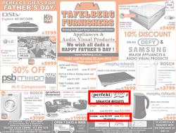 Tafelberg Furnishers : Father's Day (17 Jun - 25 Jun 2015), page 1