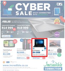 Incredible Connection : Cyber Sale (30 Mar - 2 Apr 2017), page 1