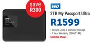 WD 2TB My Passport Ultra