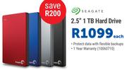 Seagate 2.5" 1TB Hard Drive-Each
