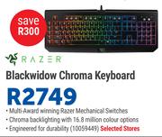 Razer Blackwidow Chroma Keyboard