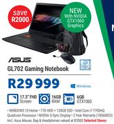 Asus GL702 Gaming Notebook