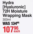 L'Oreal Hydra Hyaluronic 72H Moisture Wrapping Mask-Each