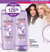 L'Oreal Elvive Shampoo Or Conditioner Assorted-400ml Each
