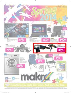 Makro : General Merchandise ( 28 Sep - 06 Oct 2014 ) , page 1