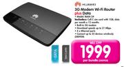 Huawei 3G Modem Wi-Fi Router plus Data B68A-24-Per Bundle
