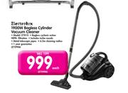 Electronix 1900W Bagless Cylinder Vacuum Cleaner Z7810
