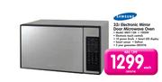 Samsung 32L Electronic Mirror Door Microwave Oven ME0113M