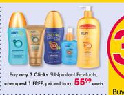 Clicks Sun Protect Products-Each