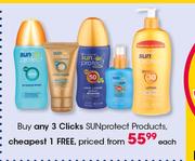 Clicks Sun Protect Products-Each