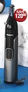 Philips Series 3000 Nose, Ear & Eyebrow Trimmer 5 Piece