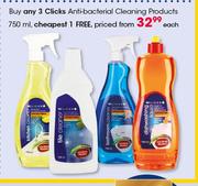 Clicks Anti Bacterial Cleaning Products-750ml Each