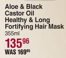 Creme Of Nature Aloe & Black Castor Oil Healthy & Long Fortifying Hair Mask-355ml 