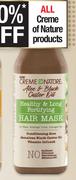 Creme Of Nature Aloe & Black Castor Oil Healthy & Long Fortifying Hair Mask-355ml 