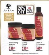 As I Am Curling Creme-227ml