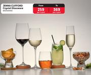 Jenna Clifford Crystal Glassware 85000050-Per 4 Pack