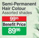 Natur Vital Semi Permanent Hair Colour (Assorted Shades)