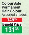 Natur Vital Colour Safe Permanent Hair Colour (Assorted Shades)